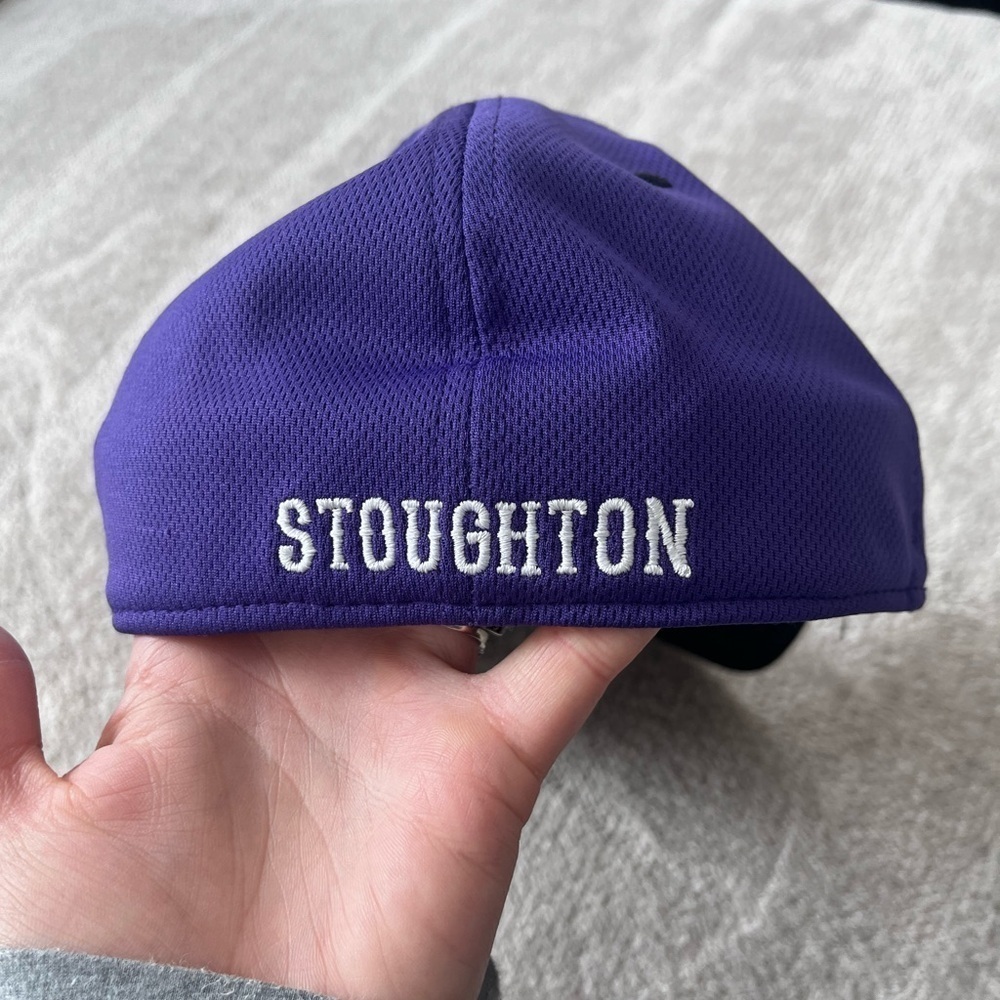 Viking Stoughton Hat Purple and Grey Dome Hats - Picture 2 of 4